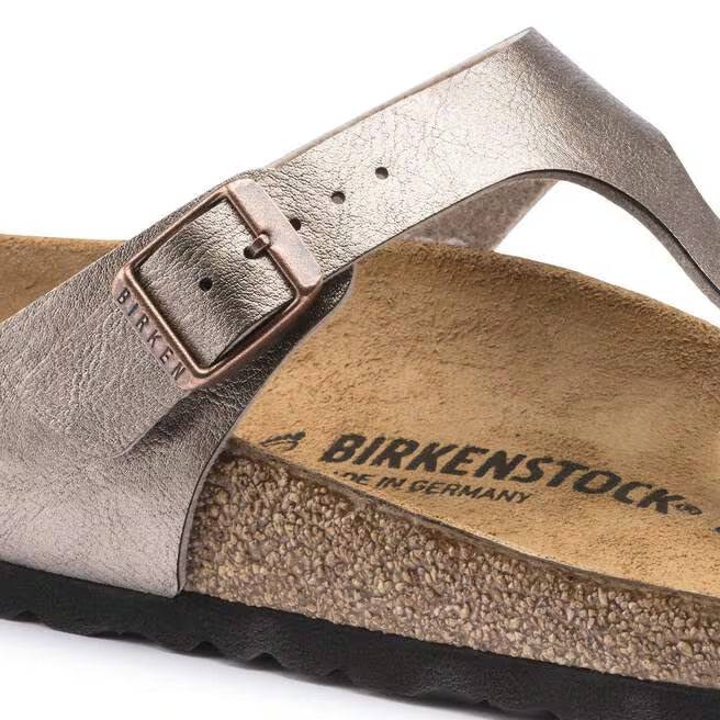 Birkenstock Madrid Micro Fibre Gator Gleam - Silver, Width