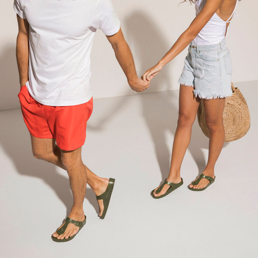 BIRKENSTOCK GIZEH KHAKI EVA REGULAR