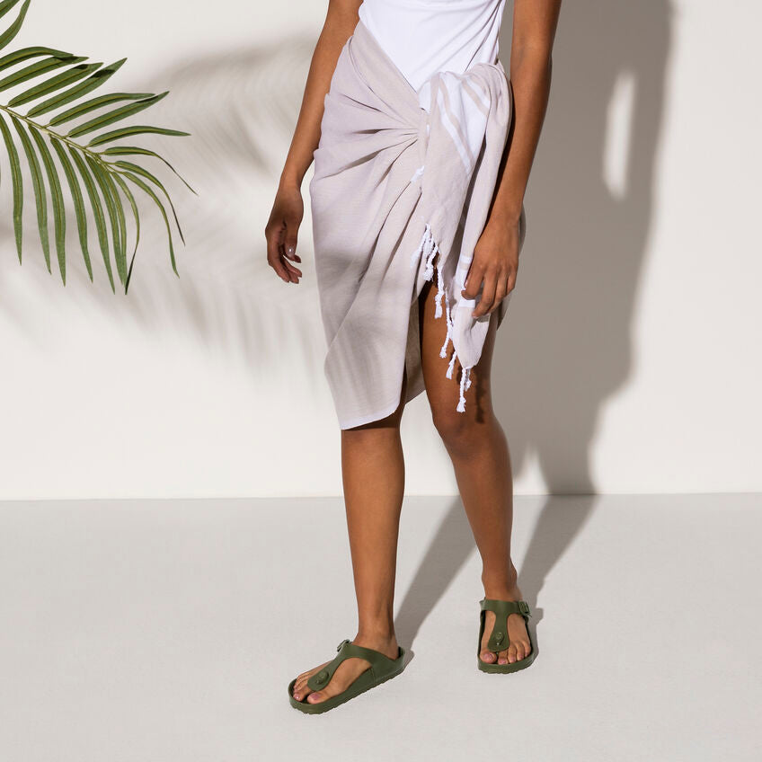 BIRKENSTOCK GIZEH KHAKI EVA REGULAR