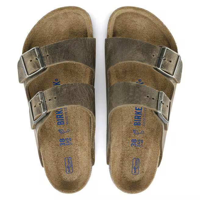 Birkenstock Siena VL Washed Metallic Antique - Black, Regular