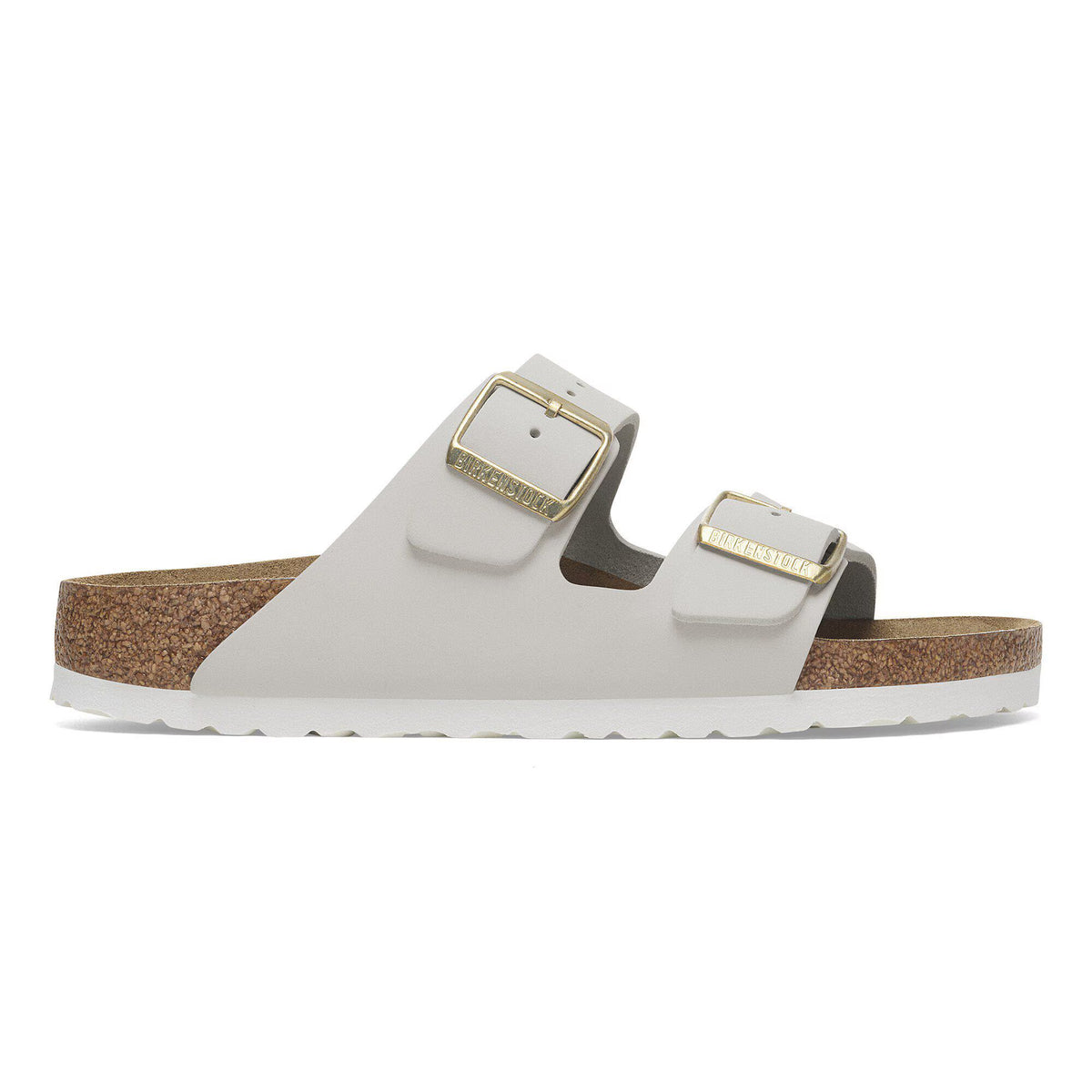 Birkenstock Arizona Nubuck Leather Sandals - Whale Gray - Regular