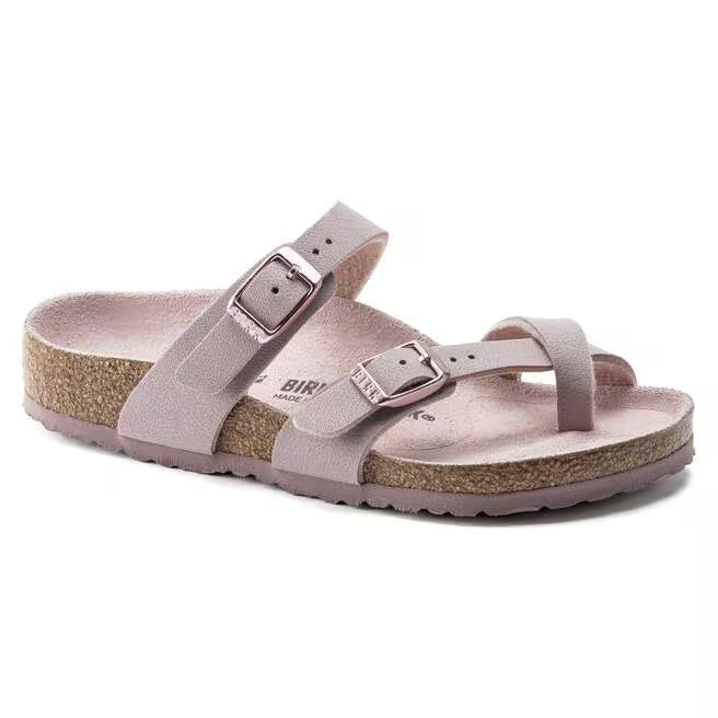 Birkenstock Madrid Big Buckle Natural Leather Sandals - White - 1021080 - Narrow