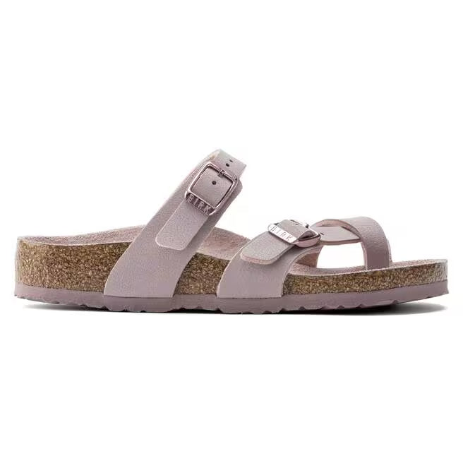 Birkenstock Madrid Big Buckle Natural Leather Sandals - White - 1021080 - Narrow