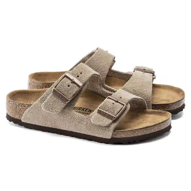 Birkenstock Arizona Soft Footbed Nubuck - Orchid, Regular