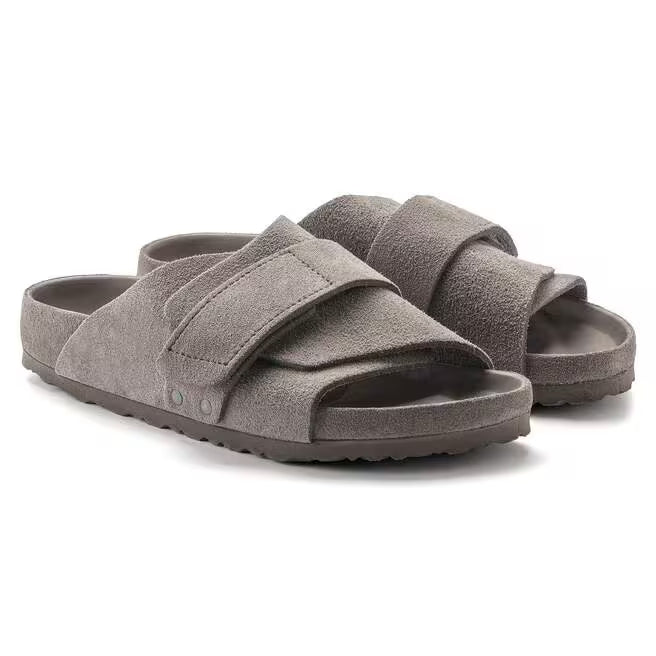 Birkenstock Boston Vegan Birkibuc - White, Regular