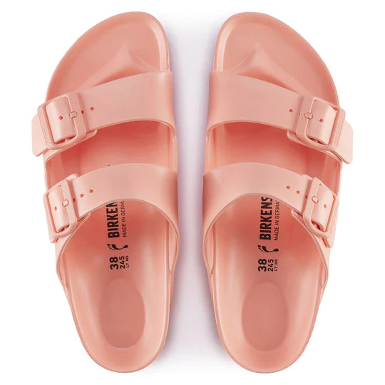 BIRKENSTOCK ARIZONA CORAL PEACH EVA NARROW