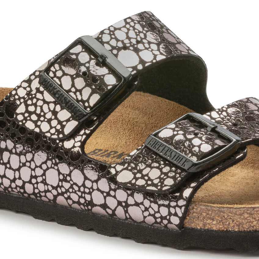 BIRKENSTOCK ARIZONA STONES BLACK BIRKO FLOR NARROW