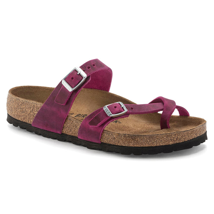 BIRKENSTOCK MAYARI FUCHSIA OIL LEATHER REGULAR