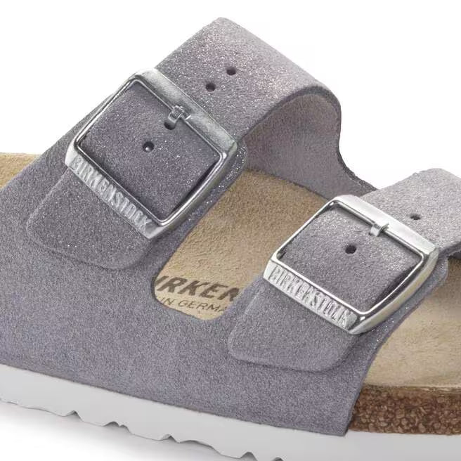 Birkenstock Mayari Kids Birko-Flor - Silver, Narrow