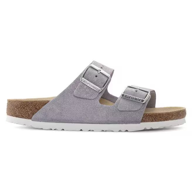 Birkenstock Mayari Kids Birko-Flor - Silver, Narrow