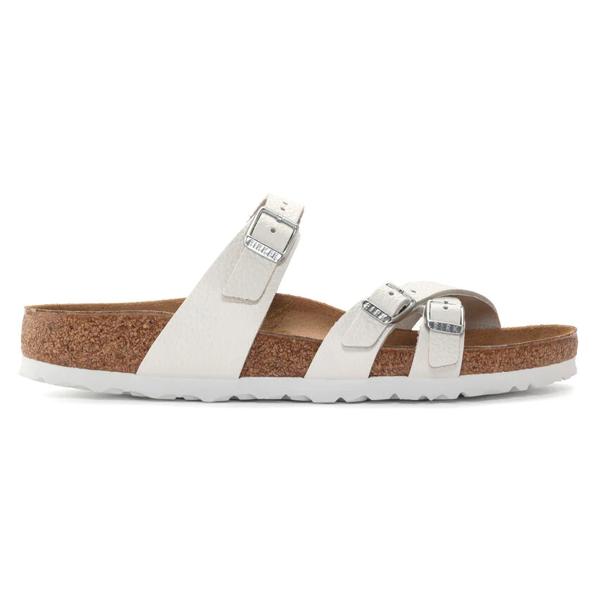 BIRKENSTOCK FRANCA WHITE LEATHER REGULAR