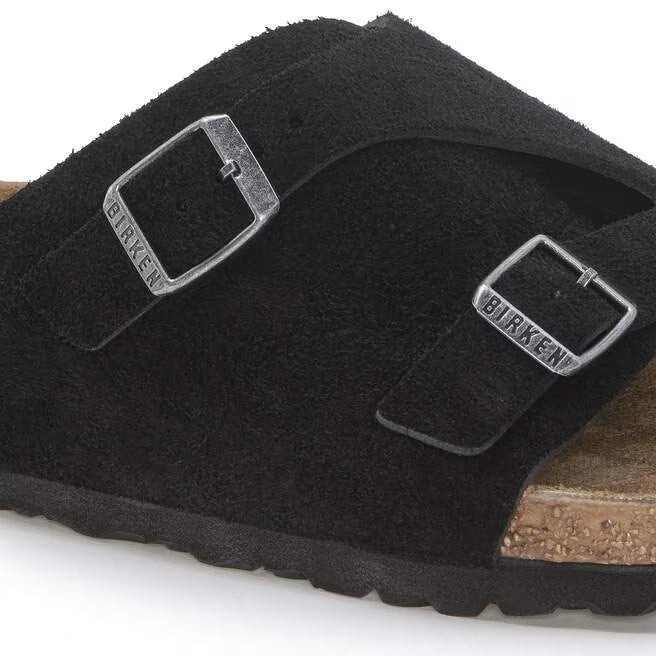 Birkenstock Arizona Suede Leather - Thyme, Regular