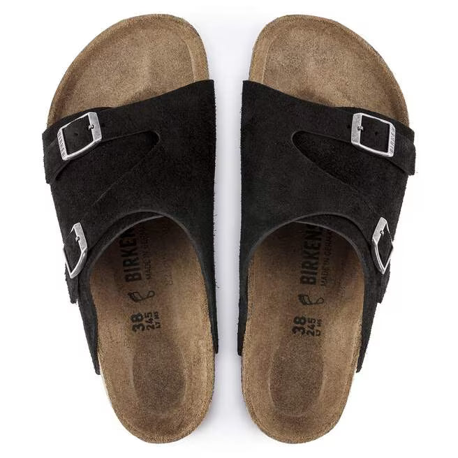 Birkenstock Arizona Suede Leather - Thyme, Regular