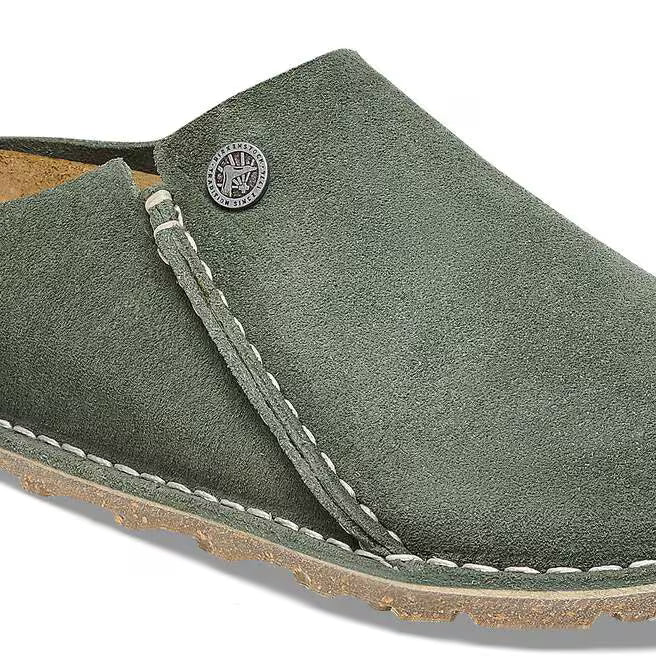 Birkenstock Zermatt Premium Suede Leather - Thyme, Regular