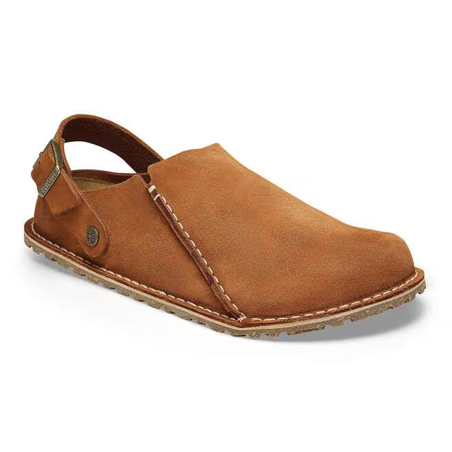 Birkenstock Fanny Ring Buckle Natural Leather Black
