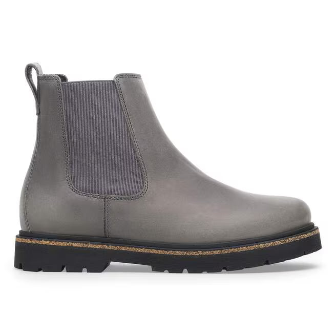 Birkenstock Catalina Bs Birko Flor Embossed Shiny Lizard - Black, Narrow