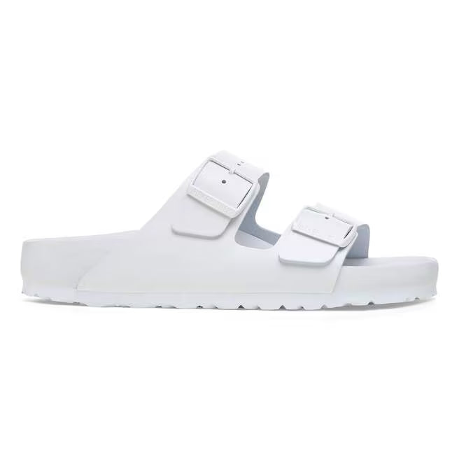 Birkenstock Arizona Natural Leather Exquisit - White, Regular