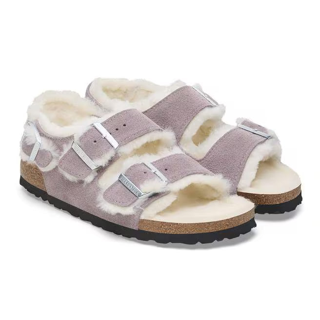Birkenstock Buckley Natural Leather Clogs - Zinfandel - 1027987 - Narrow