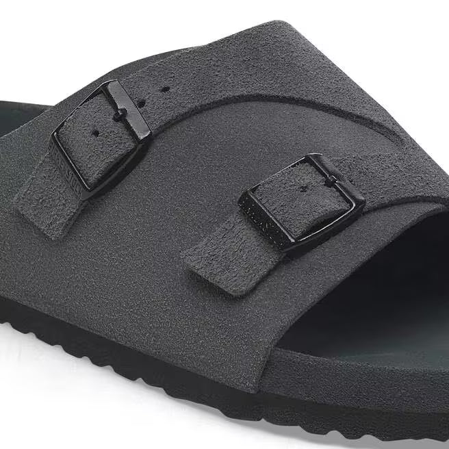 Birkenstock Blanca Birko-Flor - Black, Regular