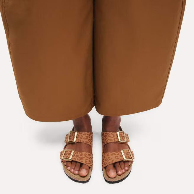Birkenstock Arizona Synthetics Leo - Pecan, Narrow