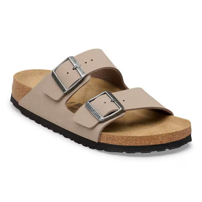 Birkenstock Arizona Birko-Flor - Gray Taupe, Narrow