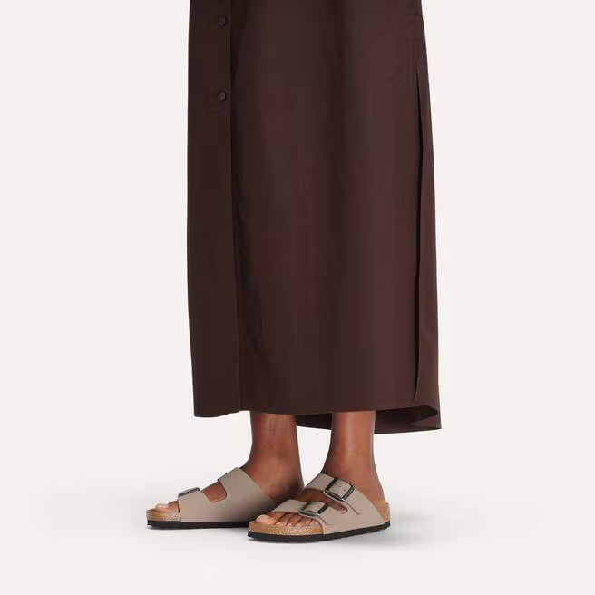Birkenstock Arizona Birko-Flor - Gray Taupe, Narrow