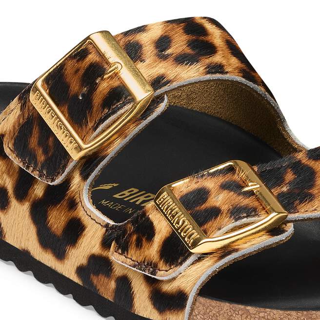 Birkenstock Madrid Big Buckle Natural Leather Sandals -Patent Black, Narrow