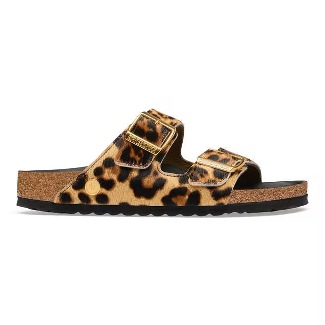 Birkenstock Madrid Big Buckle Natural Leather Sandals -Patent Black, Narrow