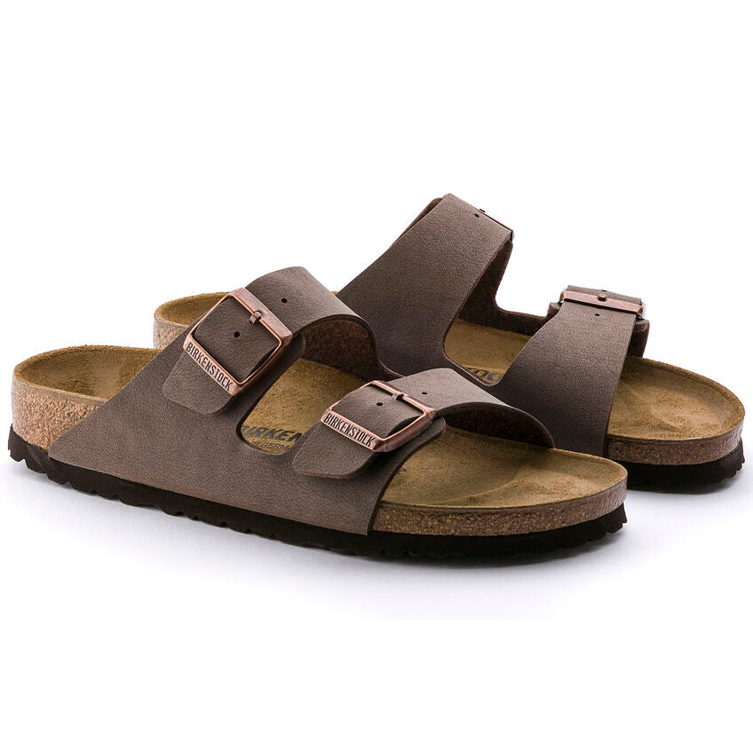BIRKENSTOCK ARIZONA MOCHA BIRKIBUC REGULAR