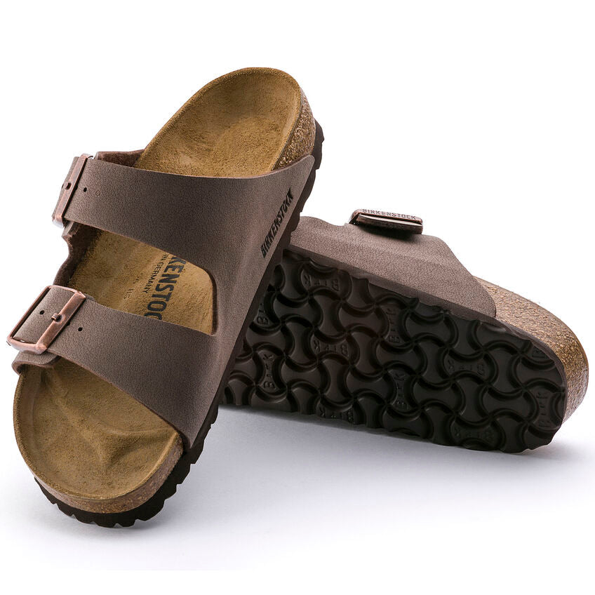 BIRKENSTOCK ARIZONA MOCHA BIRKIBUC REGULAR