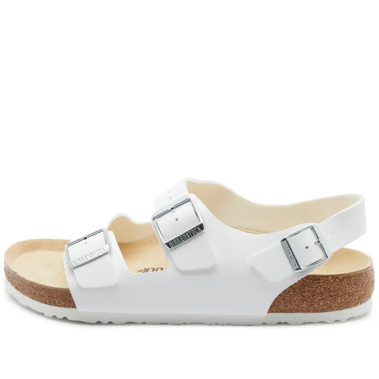 BIRKENSTOCK MILANO WHITE BIRKO FLOR REGULAR