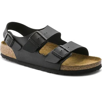 BIRKENSTOCK MILANO BLACK BLACK BIRKO FLOR NARROW