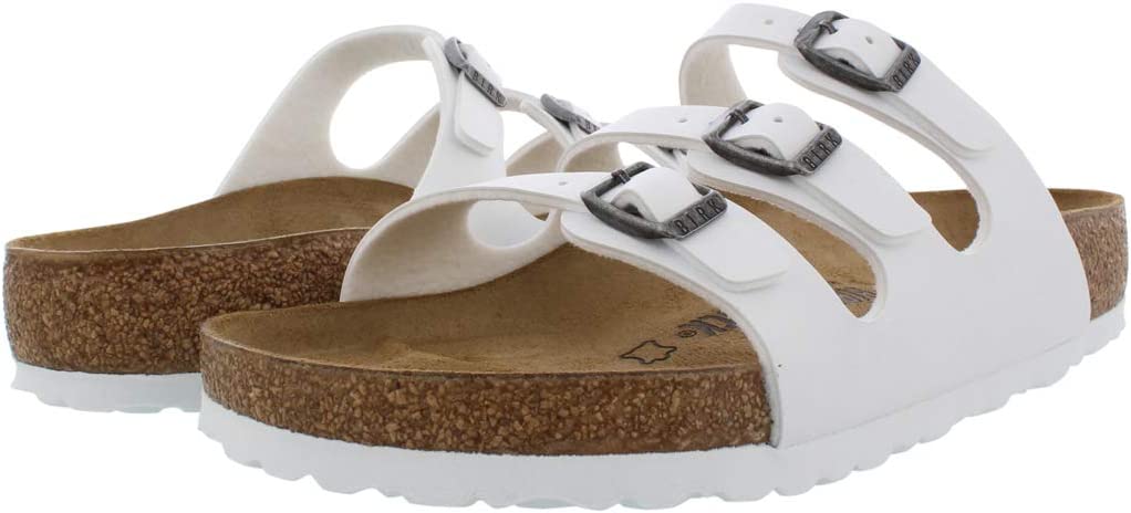 BIRKENSTOCK FLORIDA WHITE BIRKO FLOR REGULAR