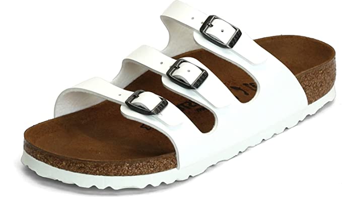 BIRKENSTOCK MILANO WHITE WHITE BIRKO FLOR REGULAR