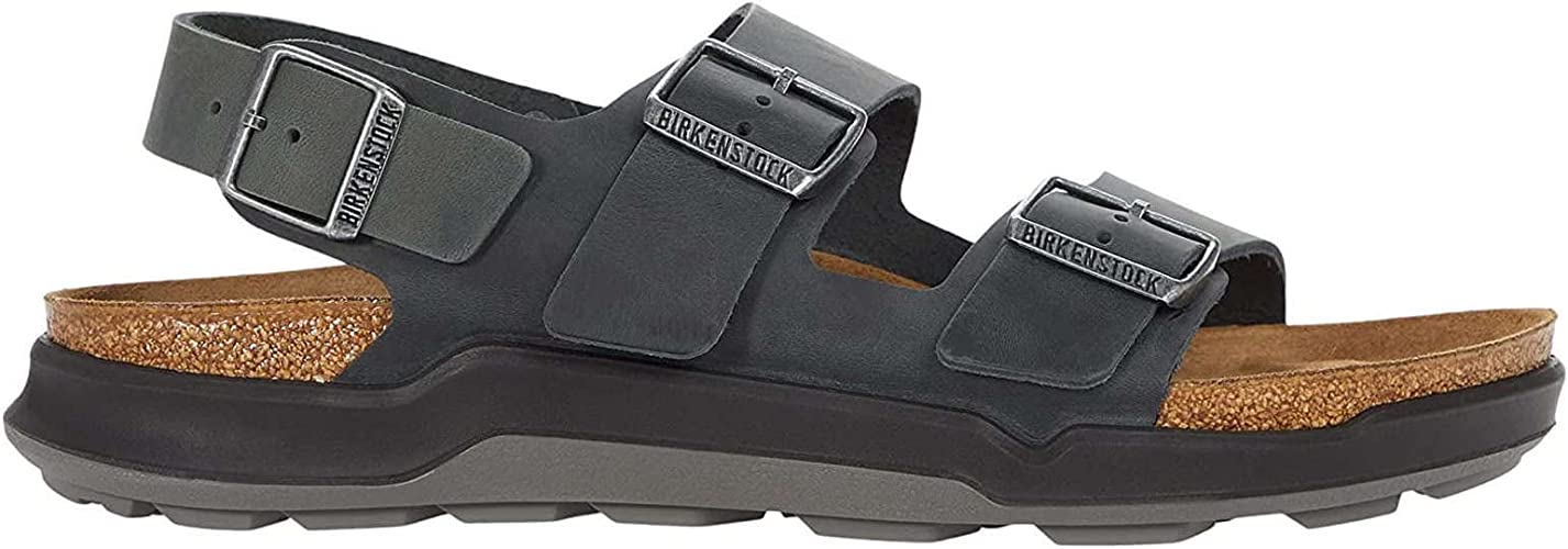 BIRKENSTOCK MILANO BLACK BLACK BIRKO FLOR REGULAR