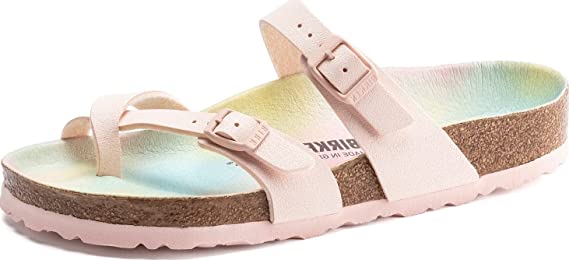 BIRKENSTOCK MAYARI VEGAN OMBRE PINK BIRKIBUC REGULAR