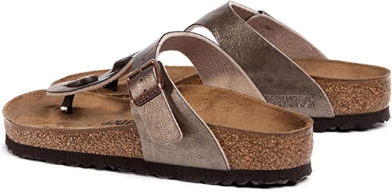 BIRKENSTOCK GIZEH GRACEFUL TAUPE BIRKO FLOR REGULAR