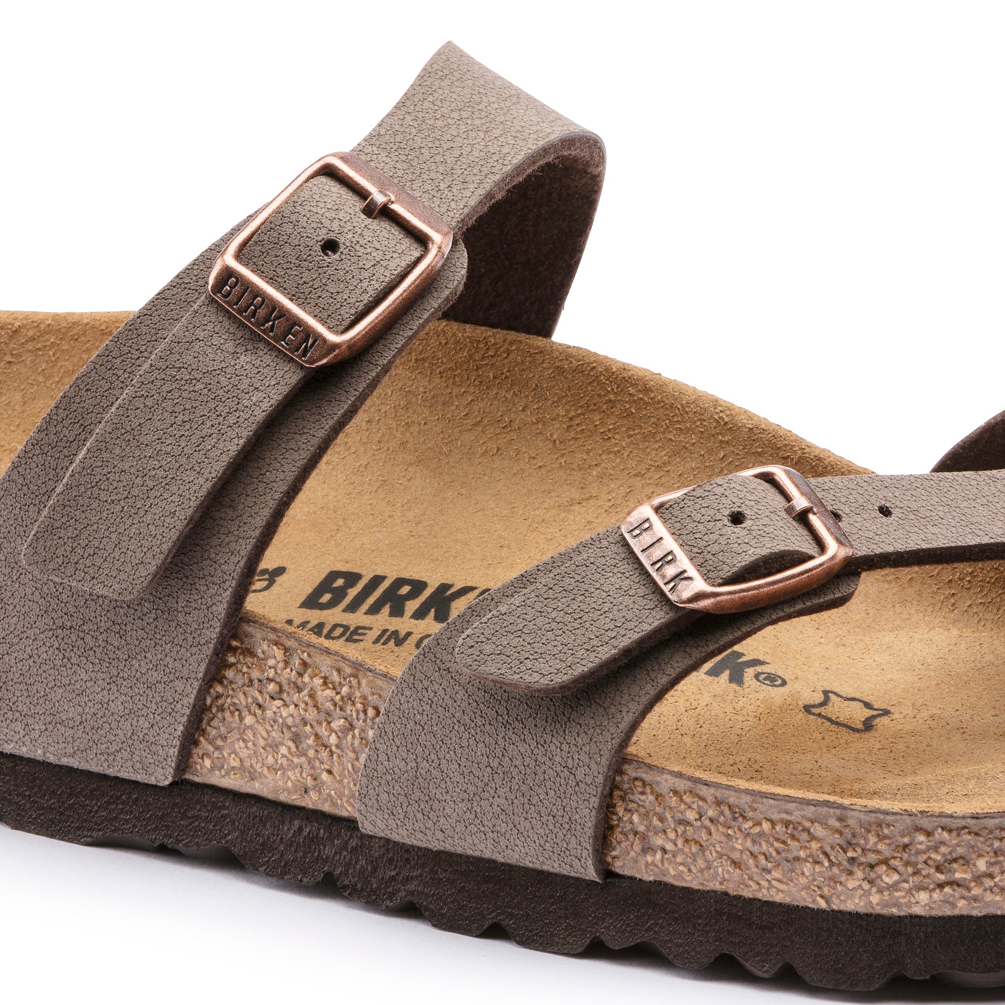 BIRKENSTOCK MAYARI MOCHA BIRKIBUC REGULAR