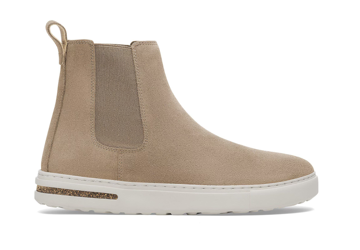 Birkenstock Bend Chelsea Suede Leather Taupe