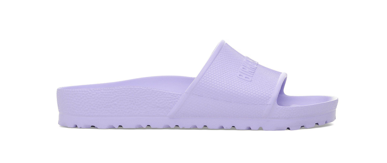Birkenstock Barbados EVA Purple Fog Slide Sandal