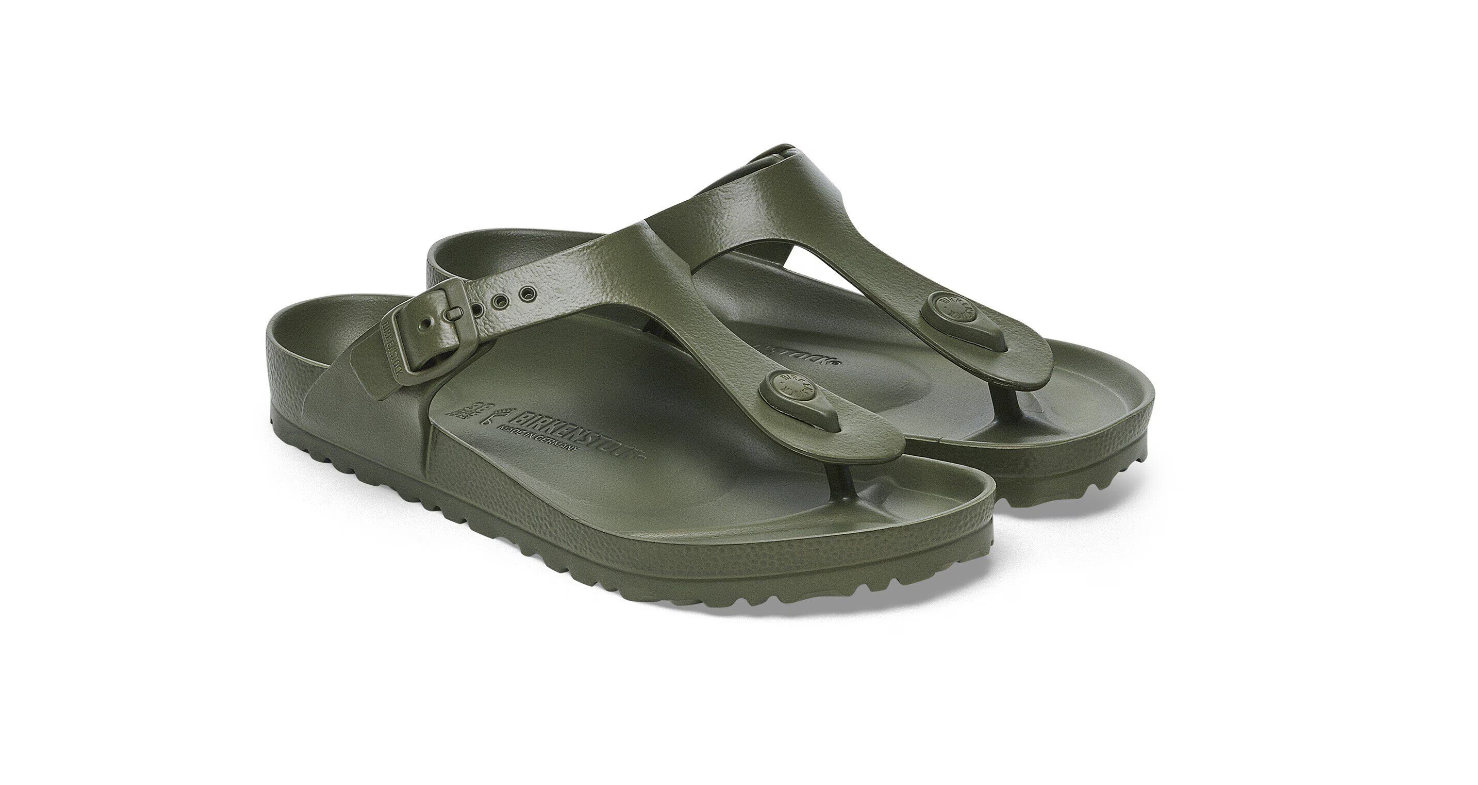Birkenstock Gizeh Essentials EVA Khaki Sandals