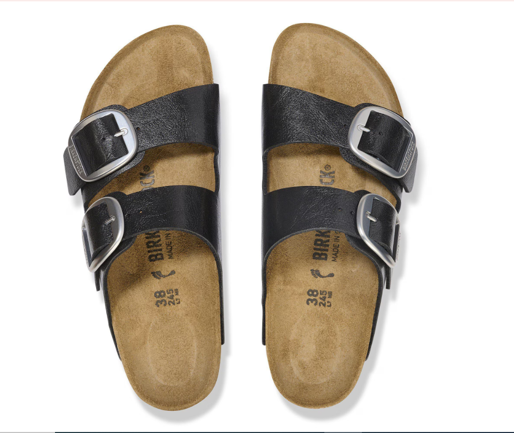 Birkenstock Arizona Big Buckle Birko-Flor Graceful Licorice