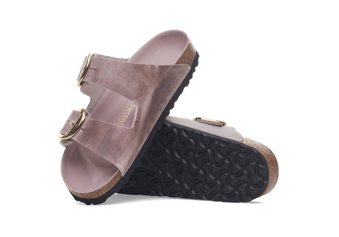 Birkenstock Arizona Big Buckle Oiled Leather Lavender