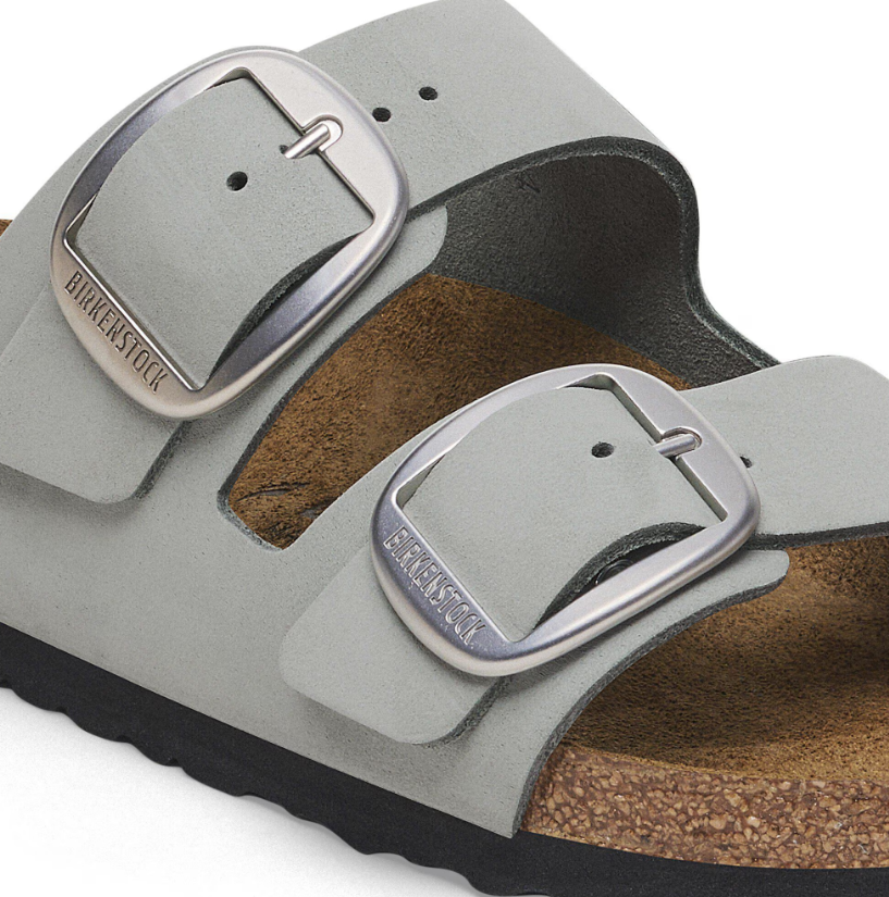 Birkenstock Arizona Big Buckle Nubuck Leather Pure Sage