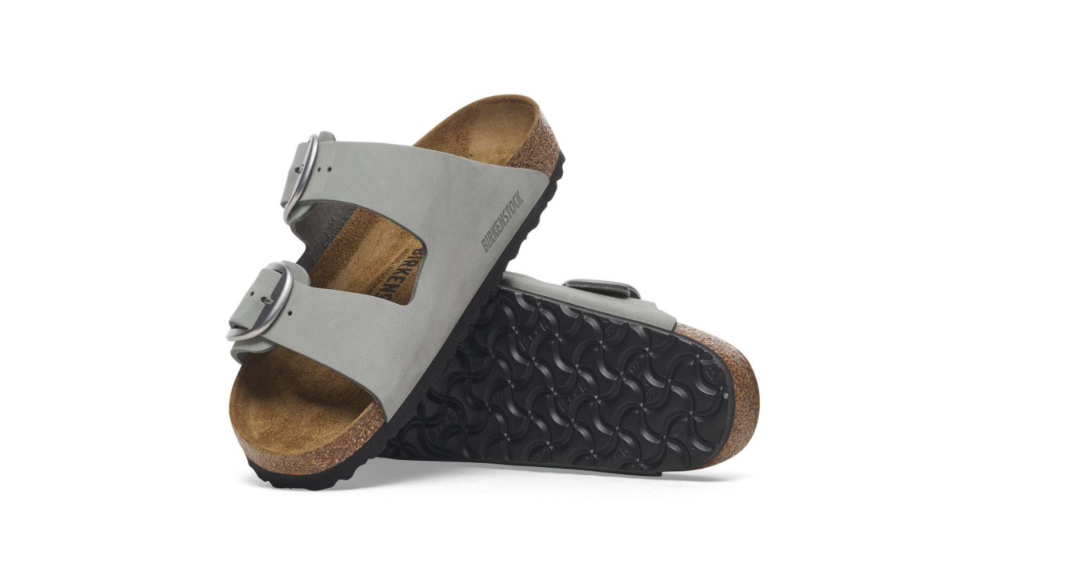 Birkenstock Arizona Big Buckle Nubuck Leather Pure Sage
