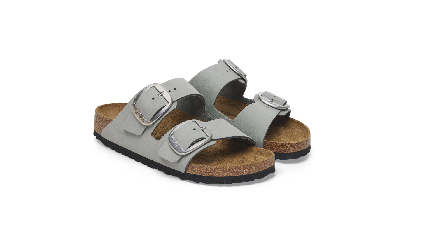 Birkenstock Arizona Big Buckle Nubuck Leather Pure Sage