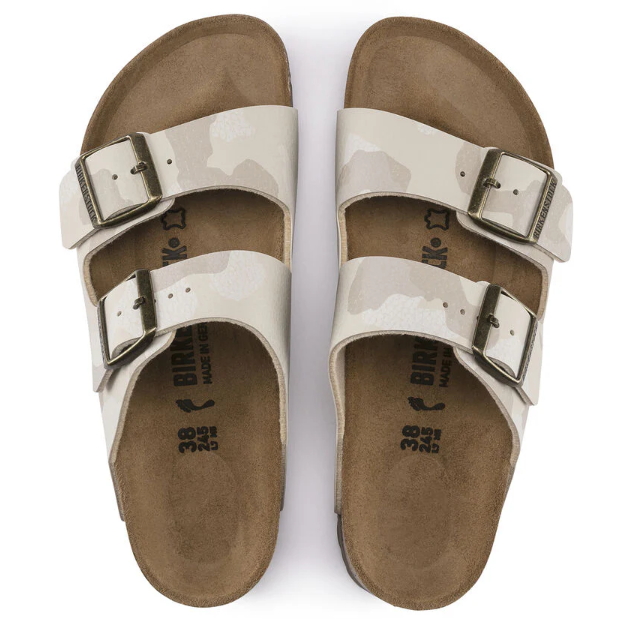 Birkenstock Arizona Soft Footbed Birko-Flor Desert Soil Camo Sand