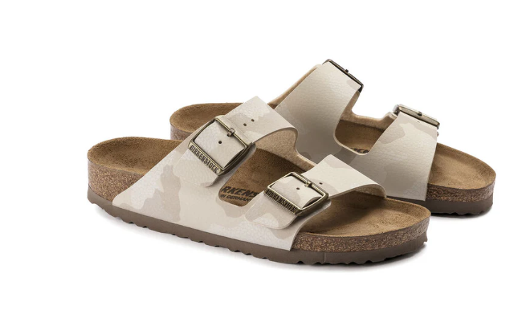 Birkenstock Arizona Soft Footbed Birko-Flor Desert Soil Camo Sand