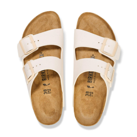 Birkenstock Arizona Birko-Flor Eggshell