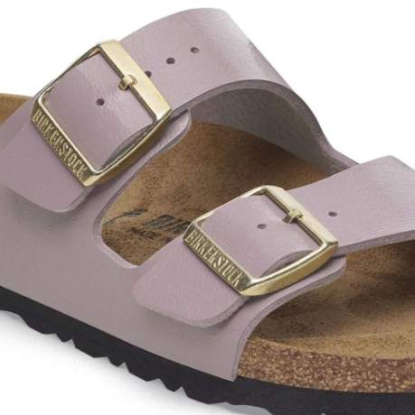 Birkenstock Arizona Birko-Flor Graceful Faded Purple Sandals